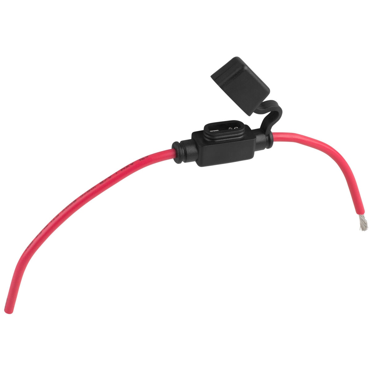 Inline Mini Blade ATM Fuse Holder with 12 AWG Wire Leads